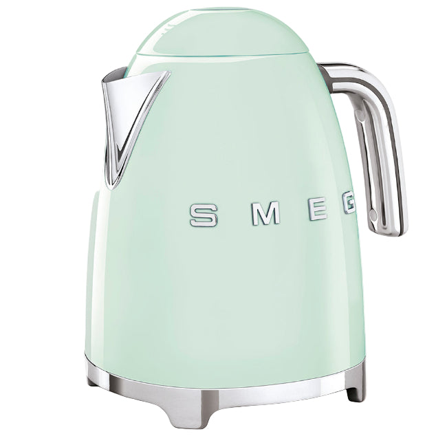 Smeg kettle Limescale filter, Fast Boiling, 1.7Lit, 3000Watts, Green