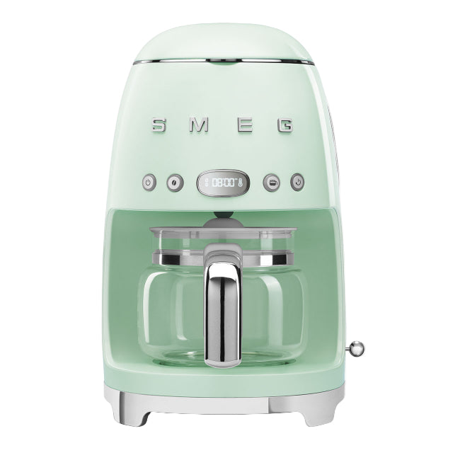 Smeg Filter American Coffee Machine, Dispensing up to 10, 1.4Lit, Pastel Green