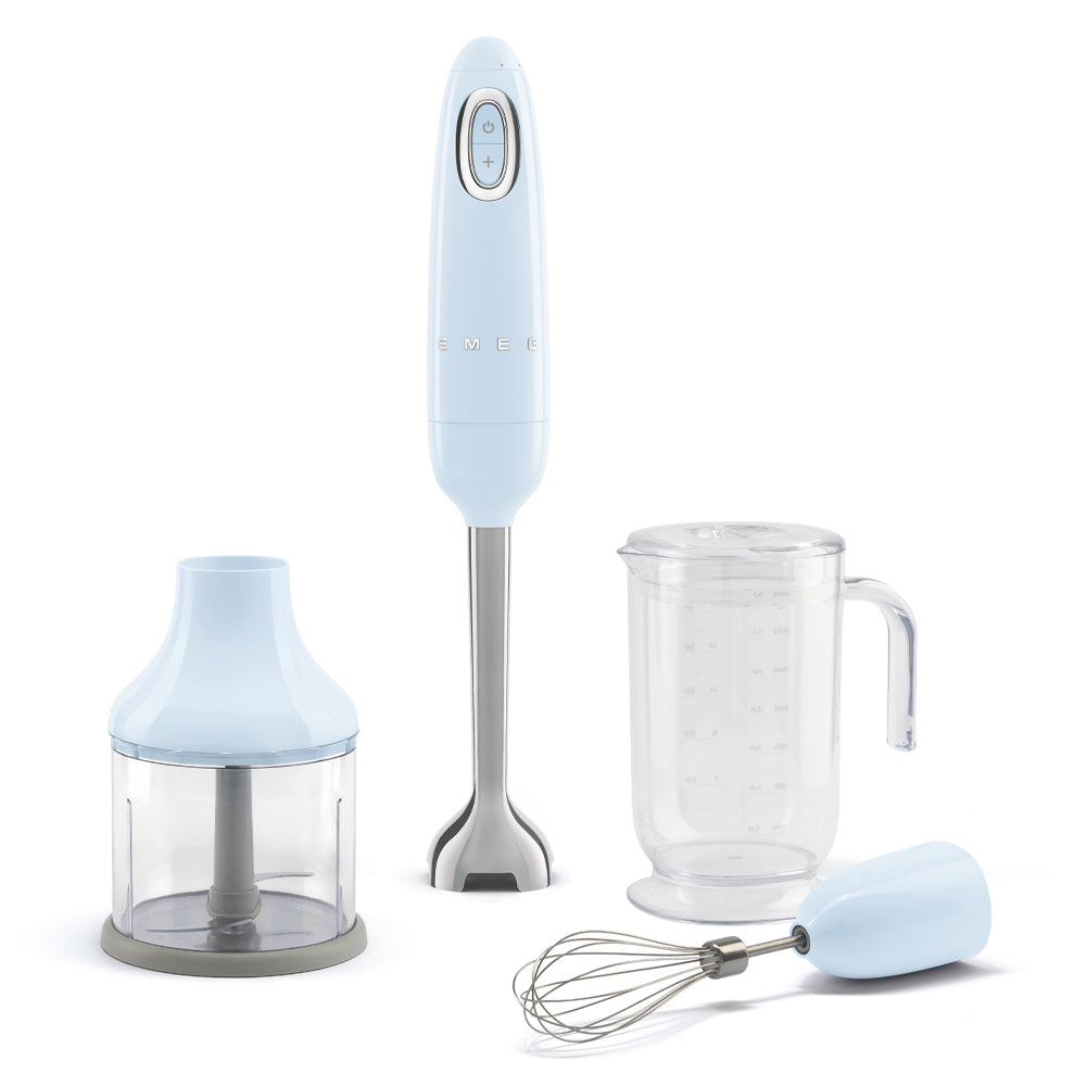 Smeg Powerful & Versatile Hand Blender, 700Watts, Pastel Blue