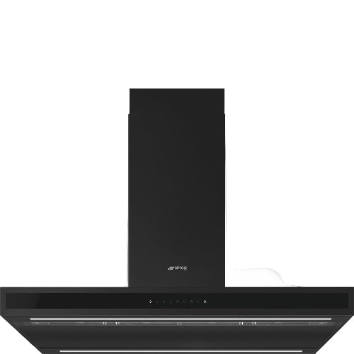 Smeg Island Built in Hood, 90Cm, Full Black