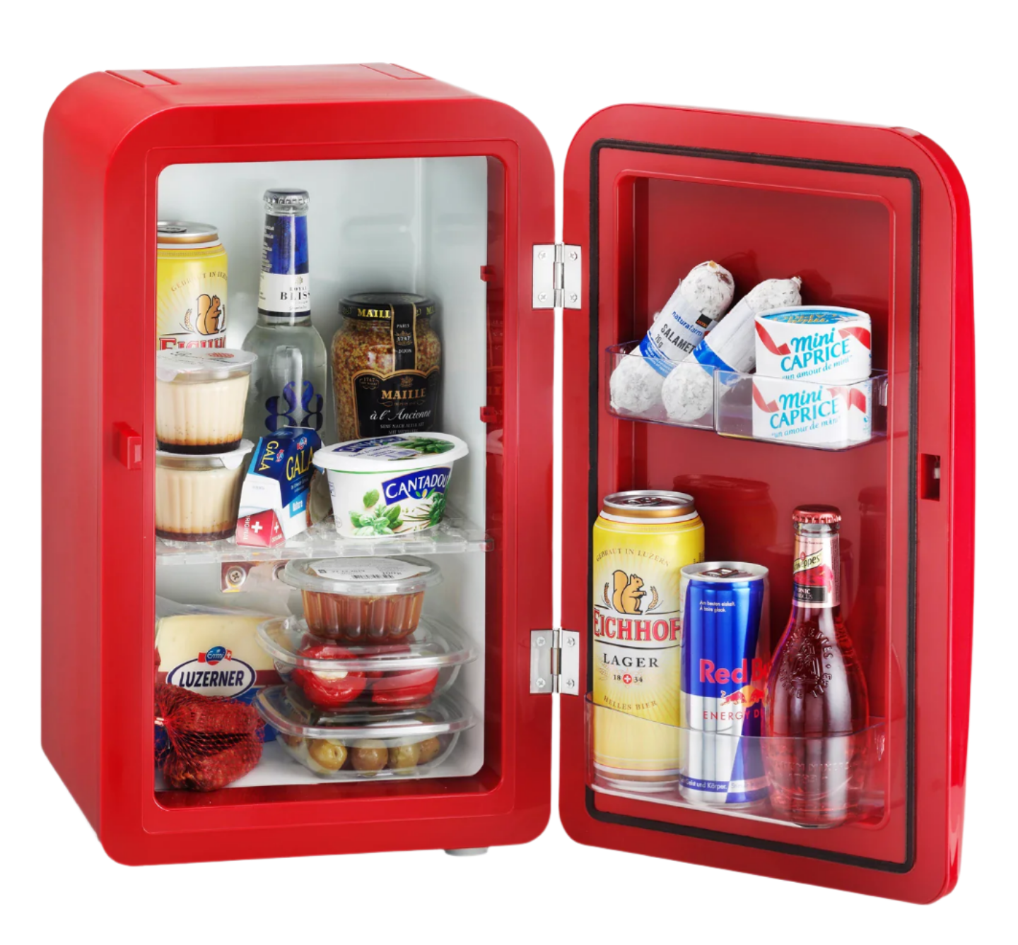 Trisa Mobile Cooler 12V, Fresco lino Plus, 17Lit, Red