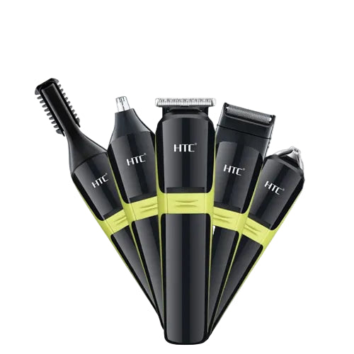 HTC Full Body Trimmer, 10Attachments, Black