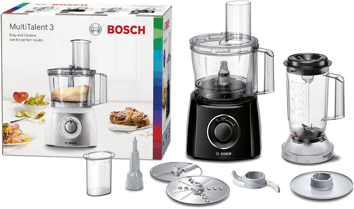 Bosch Food Processer, 900Watts, Black