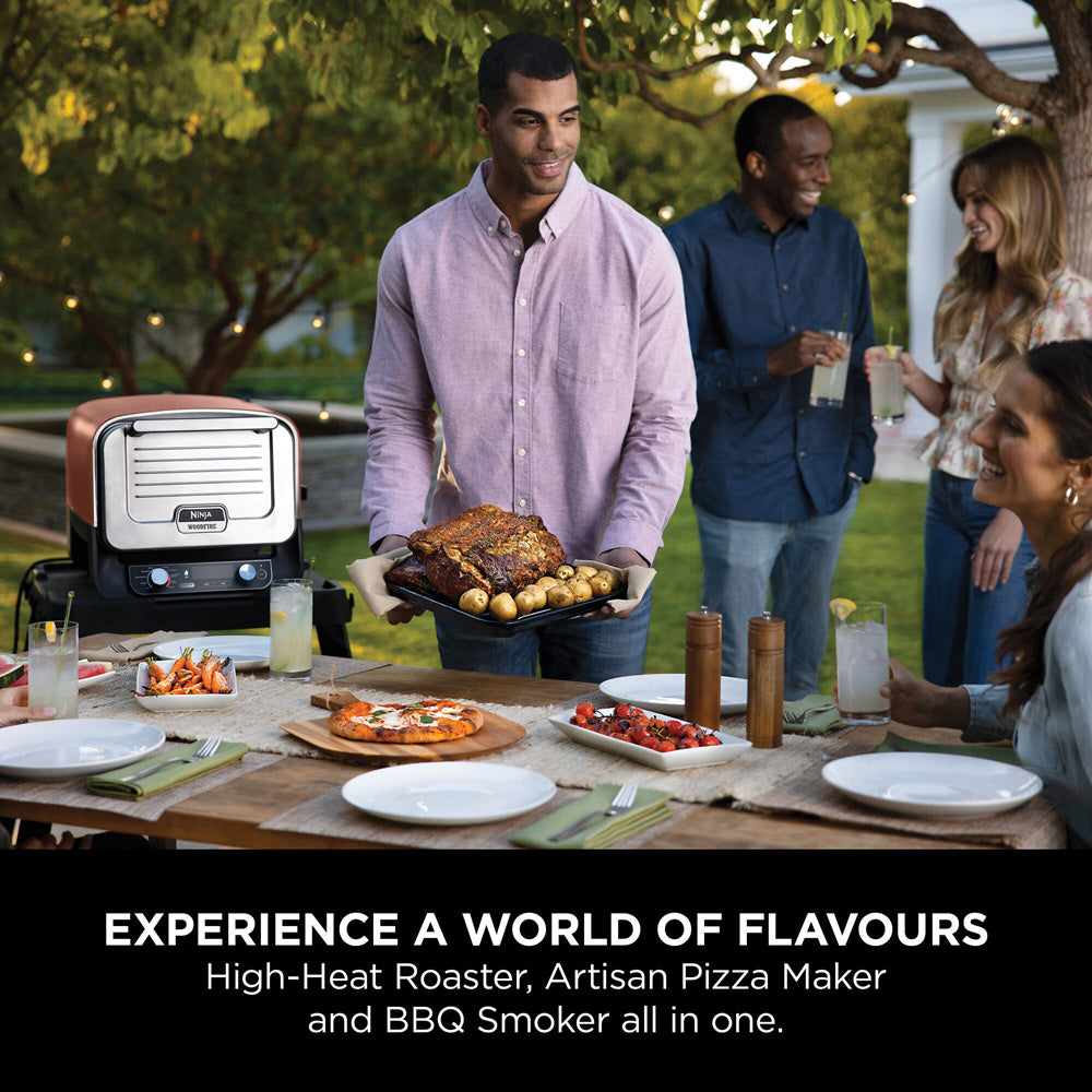 Ninja Outdoor Electric Cooking, Outdoor Oven, 19.1 KG, Brown/Silver