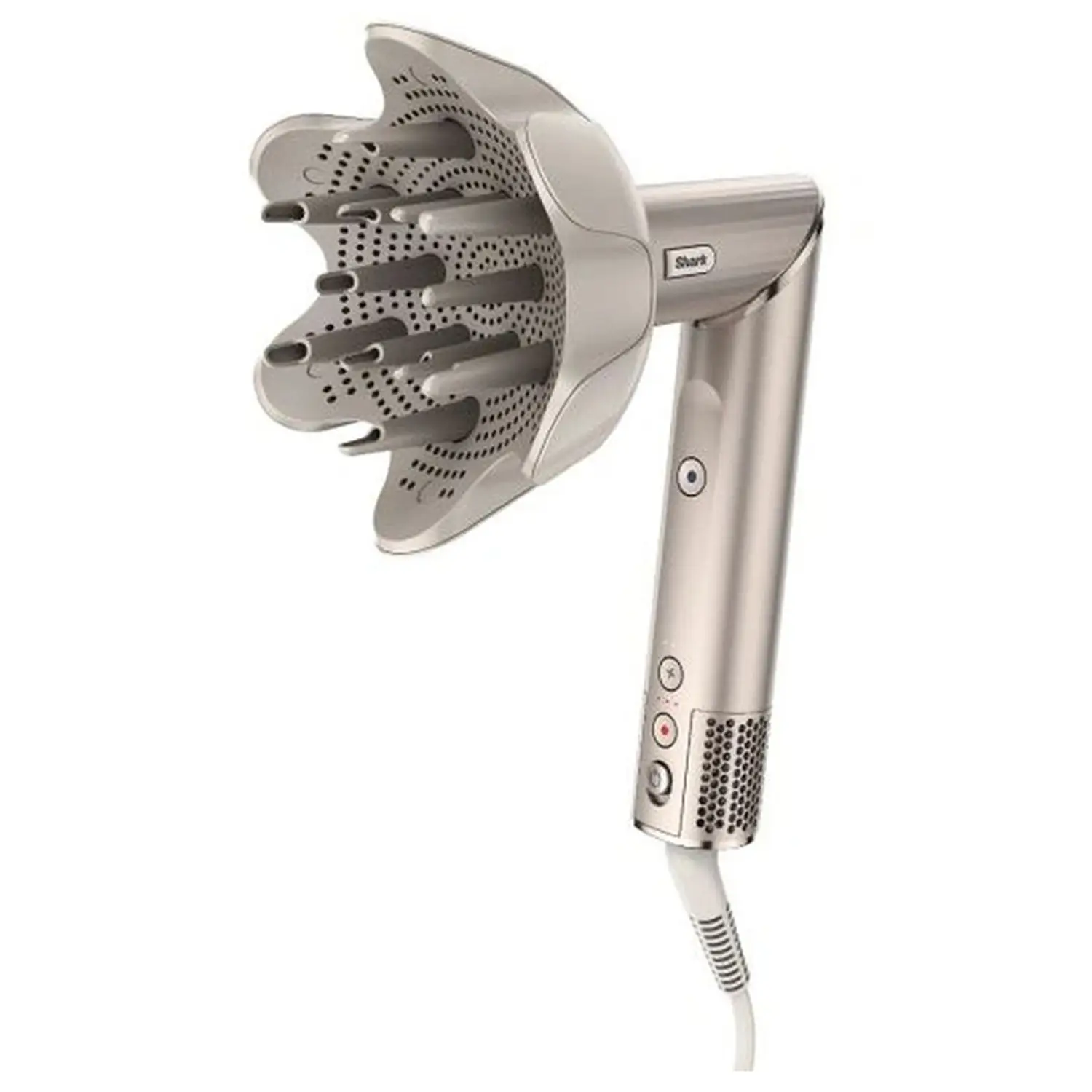 Shark Flex Style 5-in-1 Hair Dryer & Styler, Additional Attachments, 1400Watts, Silver