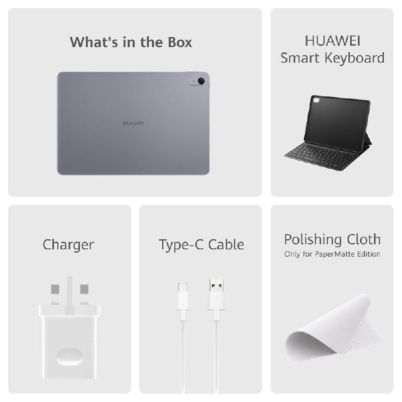 Huawei Mate Pad 11.5, 8GB & 256GB, 11.5Inch, Keyboard, Grey