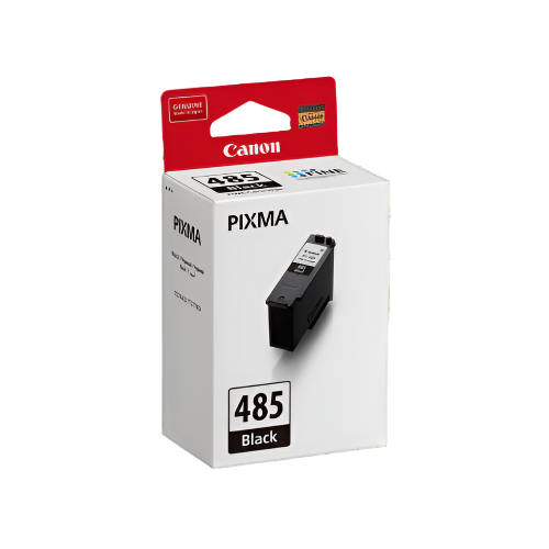 Canon PIXMA ink cartridge packaging with black cartridge on a white background