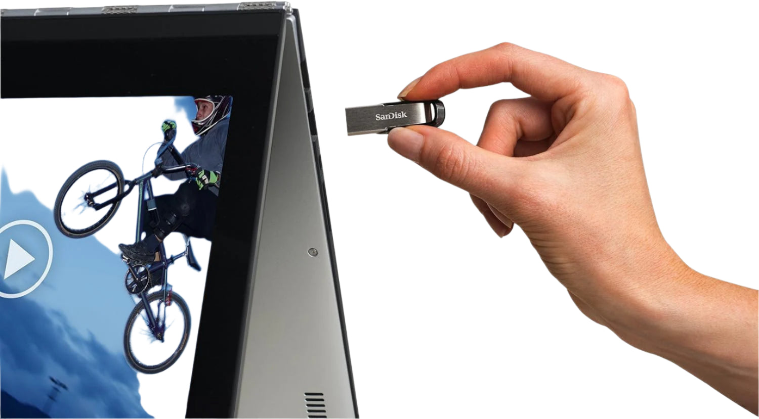 SANDISK Ultra Flair USB 3.0, 150MBS, 128GB, Silver