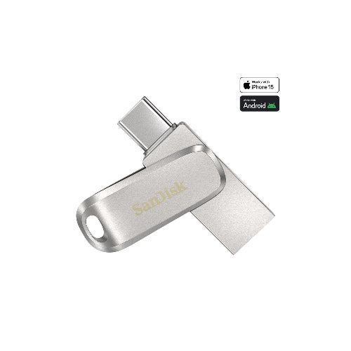 SanDisk Ultra Dual Drive Luxe, USBA / C, 64GB