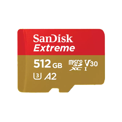 SanDisk Extreme microSD UHS, 512GB