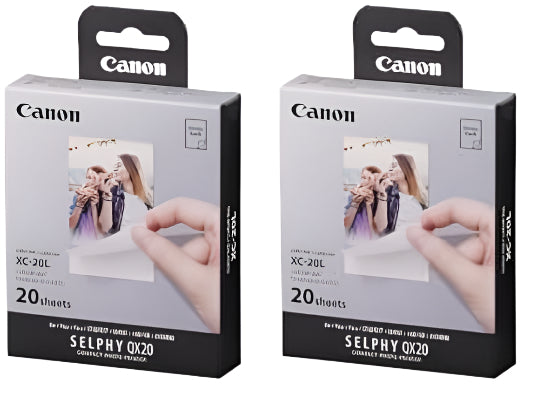 Canon XC-20L Ink Paper Set, 54 x 85 mm, 20 Prints