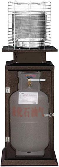 دفاية غاز Romo Garden، أسود