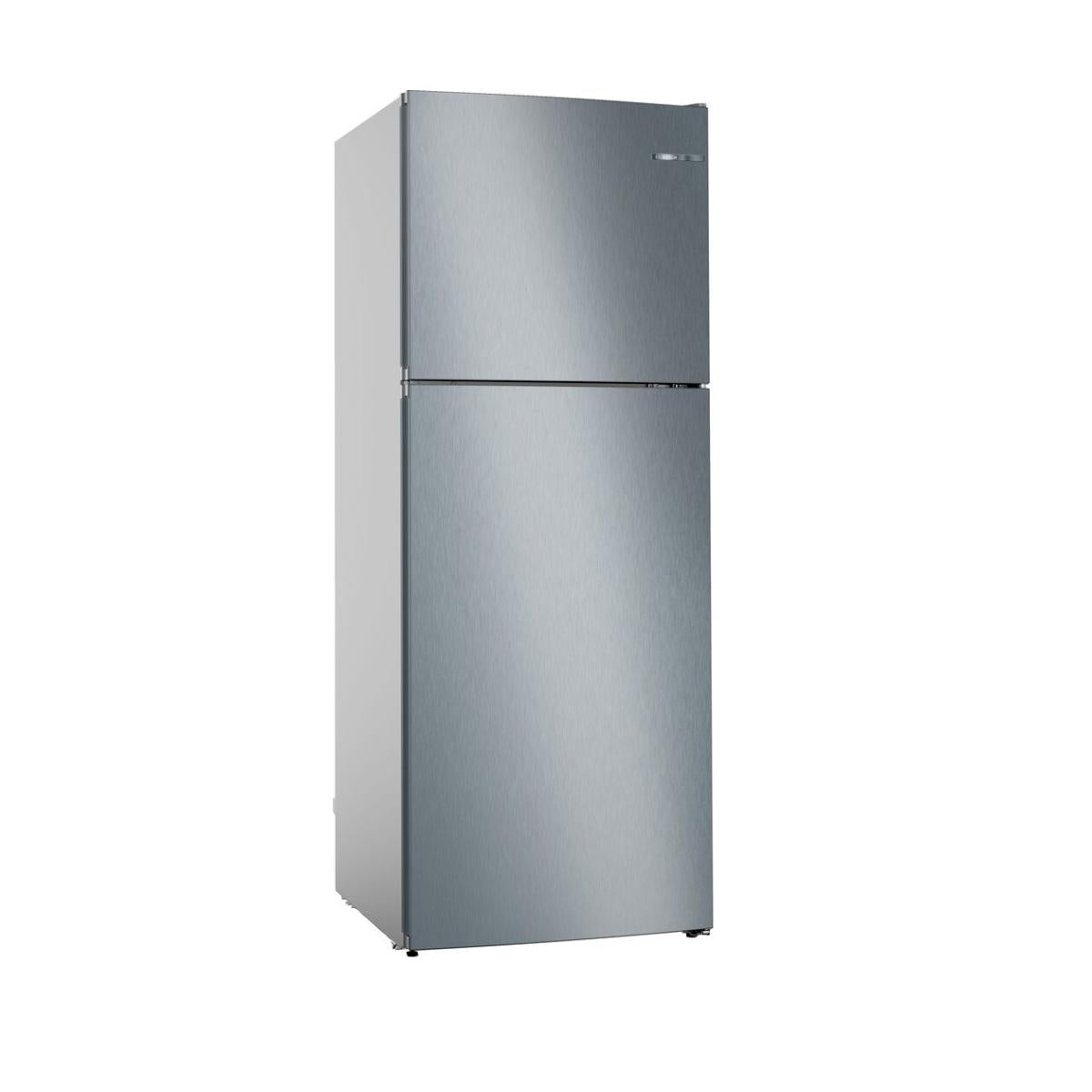 KDN55NL20U/BOSCH free-standing fridge-freezer with freezer at top 186 x 70 cm Stainless steel look