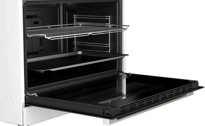 Bosch Range Cooker Gas, 5Burneers, 147Lit, 90*60Cm, White