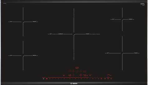 Bosch Built in Hob Series 8 Induction Cooktop, 90Cm, Black