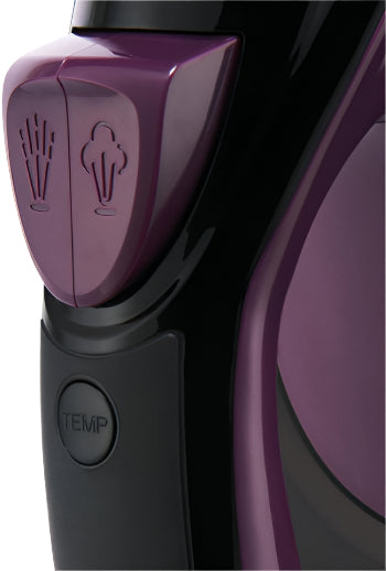 Russell Hobbs Steam Iron, Control Pro Iron, 2800Watts, Purple
