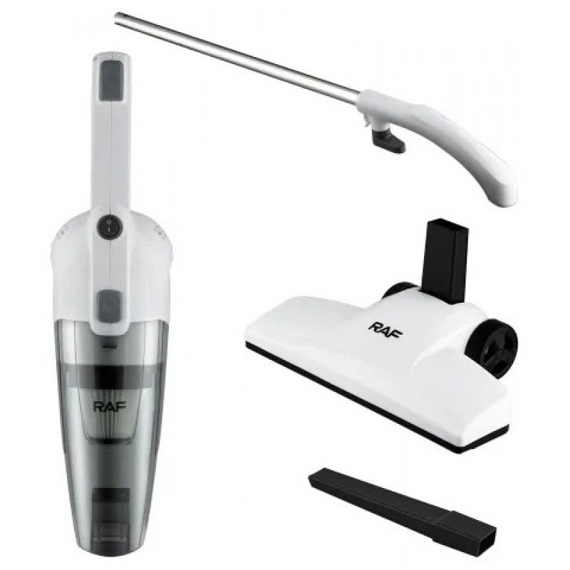 Raf Upright Cleaner 2 In 1, Washable Filter, 600Watts, 1Lit, White