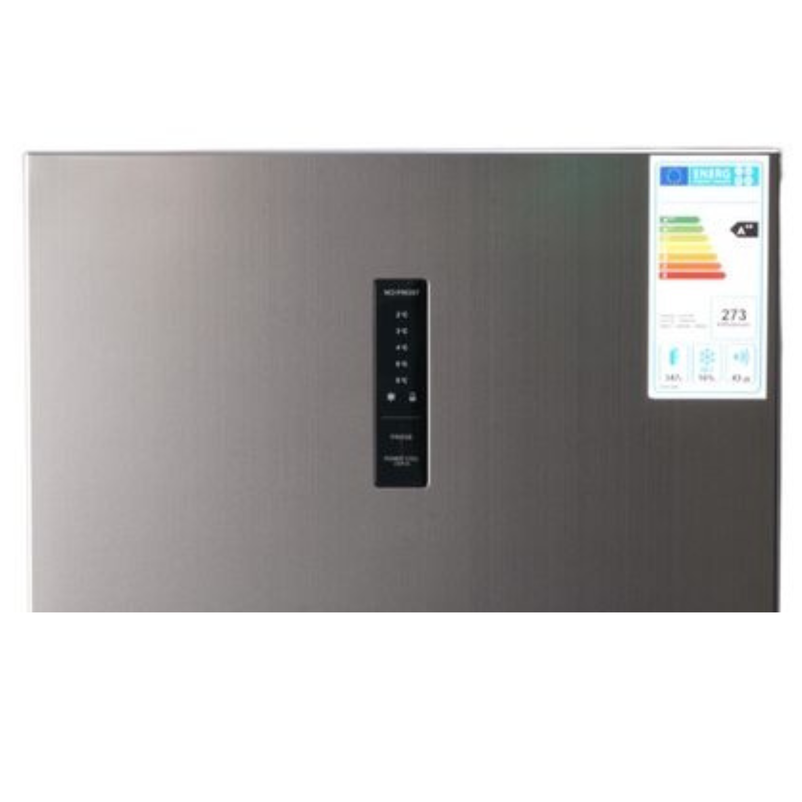 MEC Top Mount Refrigerator A++, No frost, Inverter, Display, 448Lit, Dark Inox