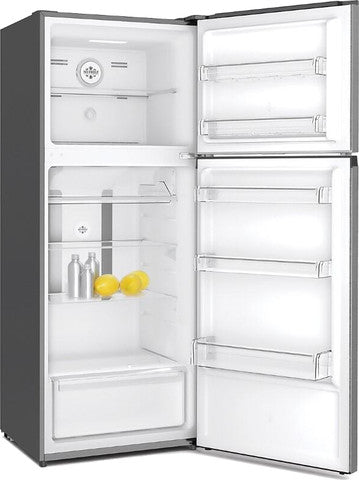 MEC Top Mount Refrigerator A++, No frost, Inverter, Display, 448Lit, Black