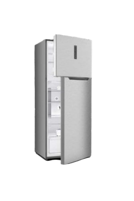 MEC Top Mount Refrigerator A++, No frost, Inverter, Display,448Lit, Inox Silver