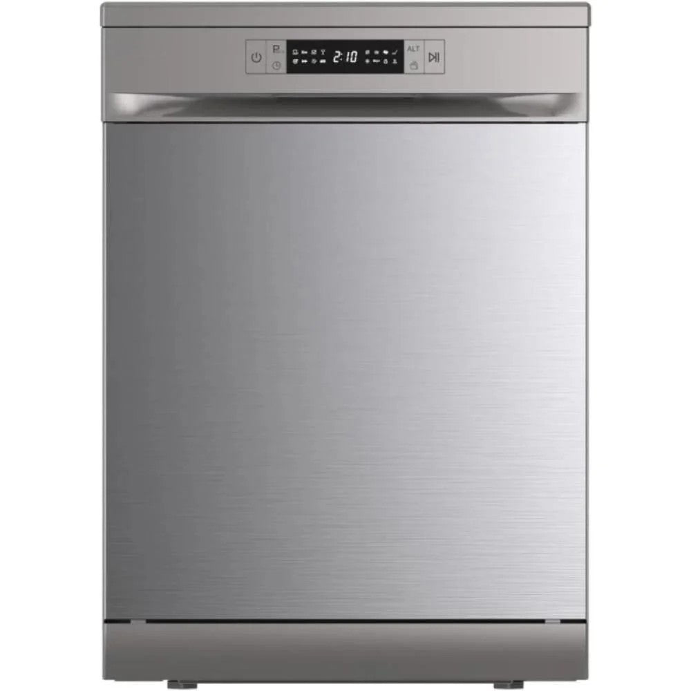 MEC Free Stand Dishwasher A+++, 15Sets, 3Spray, 3Racks, 7Programs, VDE Plug, Auto Door, Silver