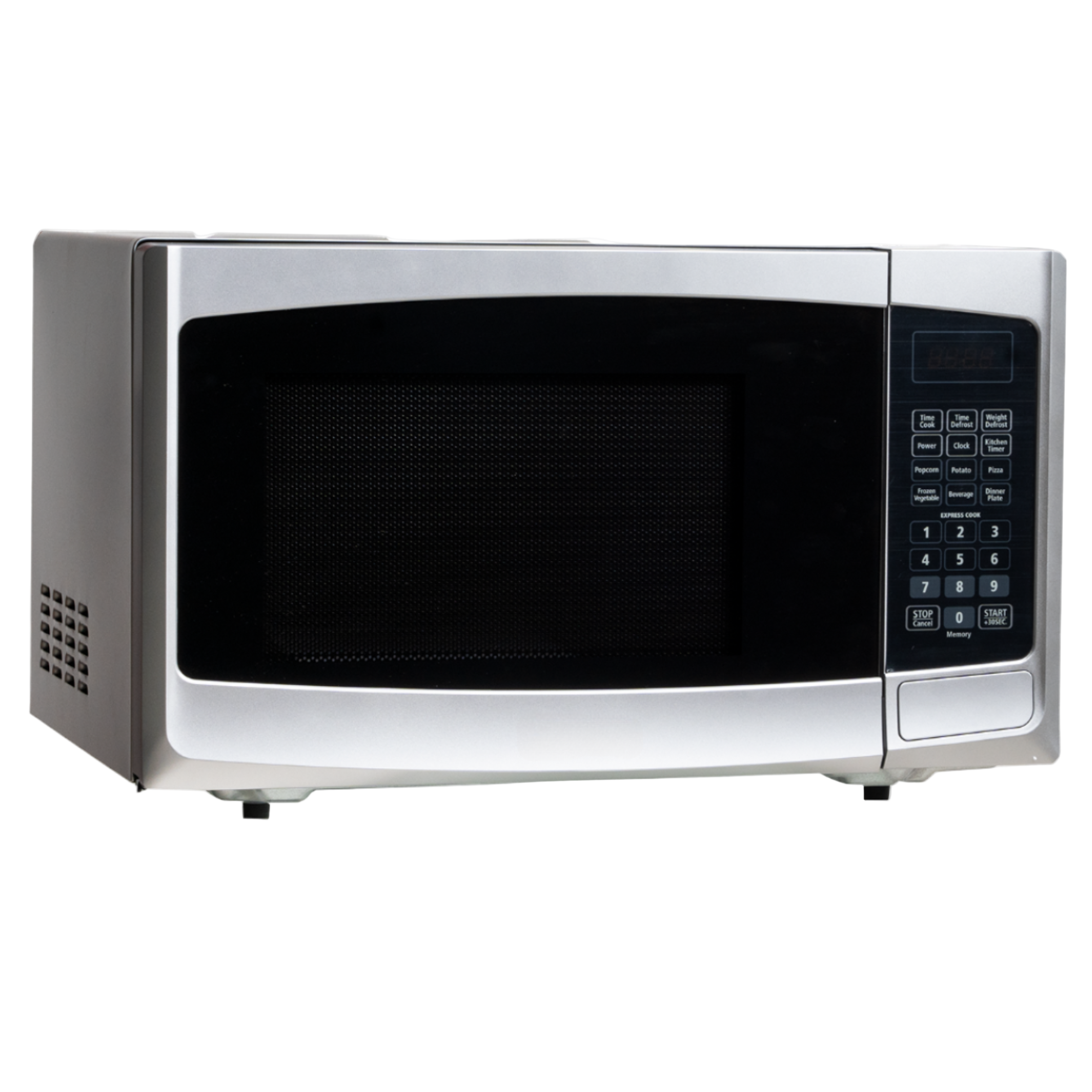 Ferre Microwave Finished Glass, 1550Watts, 45Lit, Silver with Black