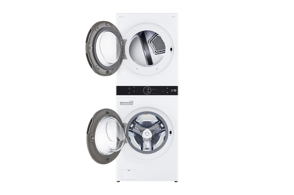 LG Front Load Washing Machine A+++, 17KG Wash & 16KG Dryer, 1100Rpm, White