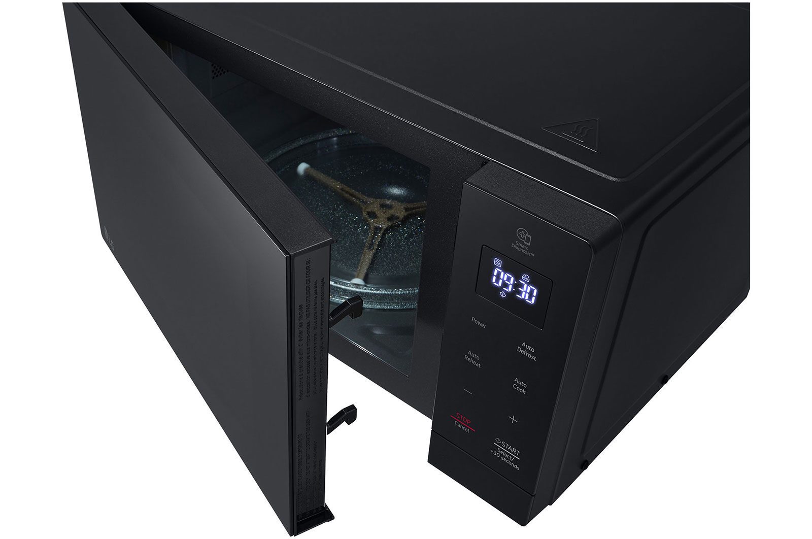 LG Microwave, Easy Clean, LED Lamp, 30Lit, 900Watts, Black