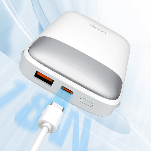 Ldnio Power bank 74Watts, 20000Mah, White