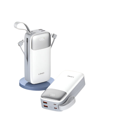 Ldnio Power bank 111Watts, 30000Mah, White