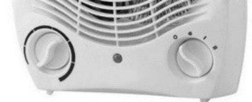 Spark Fan Heater, Moving Head, 2000 Watts, White