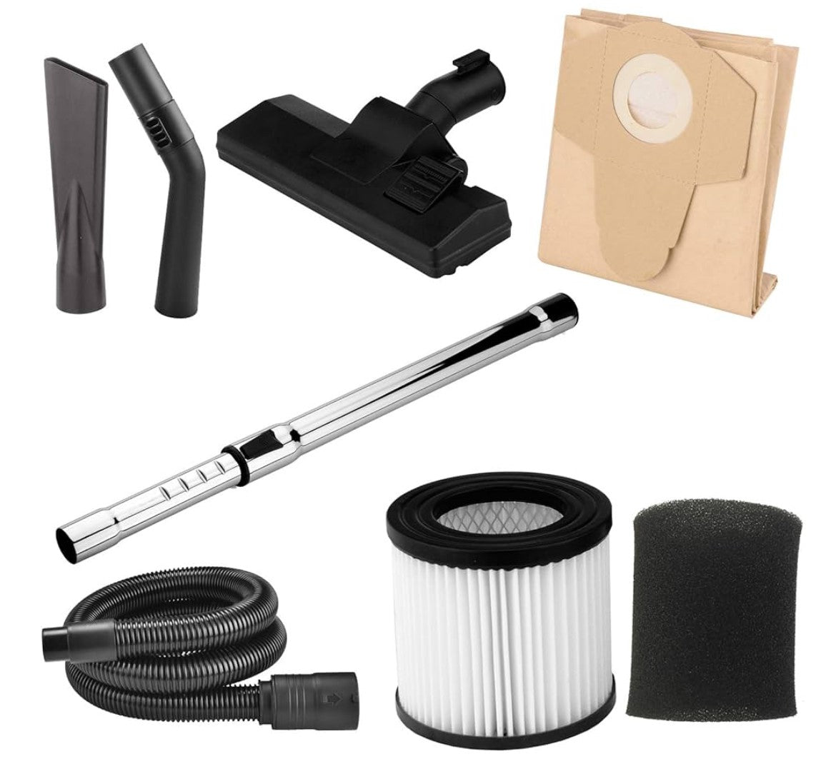 Spark Drum Vacuum Cleaner, 2 IN 1, Wet & Dry, 15Lit, 1400Watts, Silver