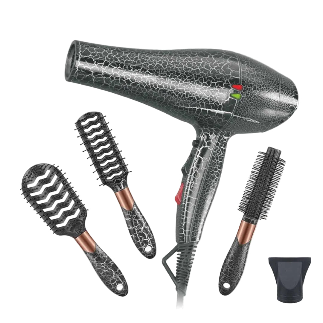 EN-3133 / Enzo set 4 IN 1, Hair Dryer with Brushes HAIR DRYER / 4 IN 1