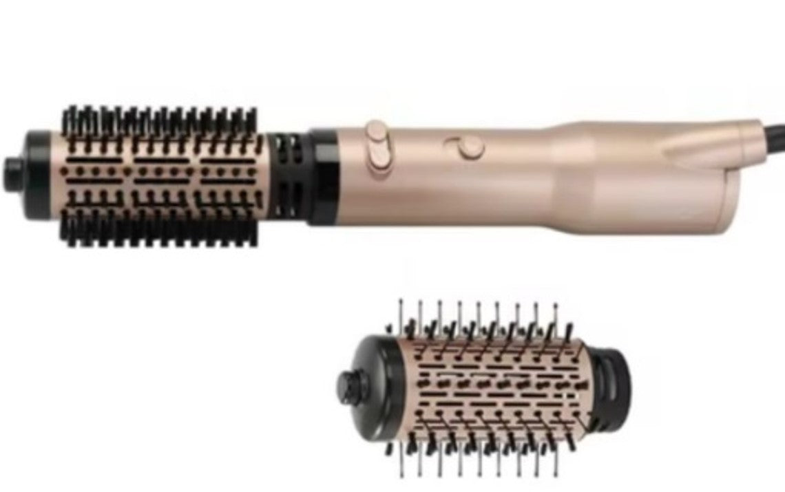 فرشاة تجفيف شعر Enzo لإضافة حجم، لون ذهبي