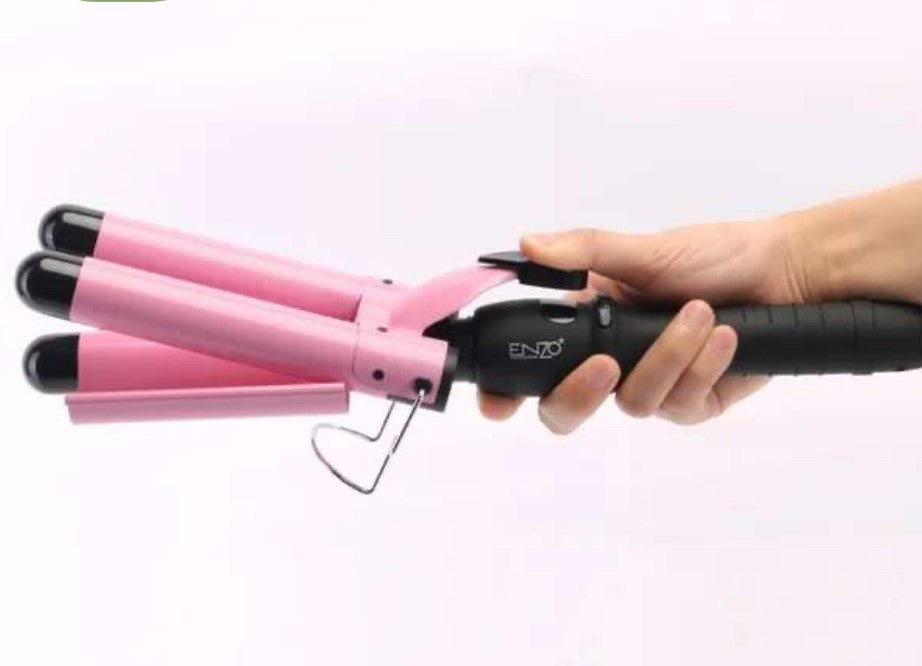 Enzo Hair Curly, 750Watts, Titanium Pink