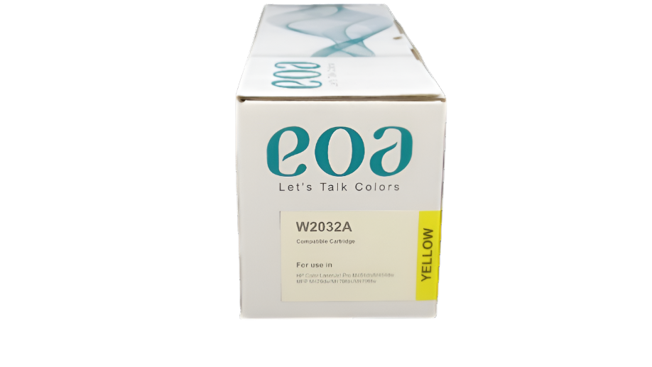 Eoa Ink Cartridge W2032A 415A, Yellow with Chip
