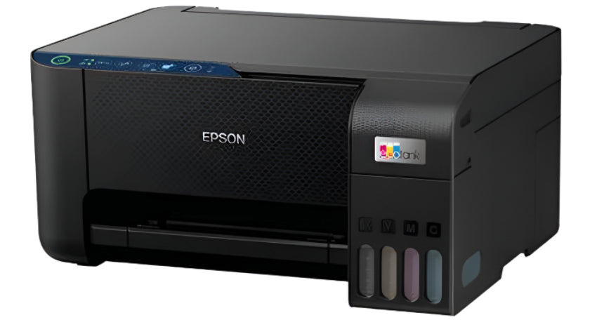 Epson printer on a white background