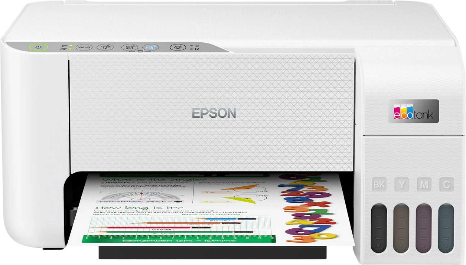Epson Multifunction Printer Eco Tank A4, Wifi, 4800DPI, White