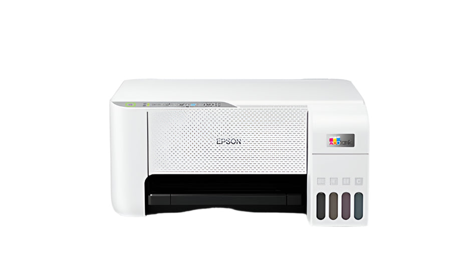 Epson printer on a white background