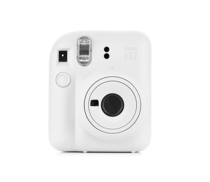 Instax Mini 12 Clay White + 10 Free Sheets 1Y Warranty