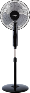 G-MAX Stand Fan 16Inch, Black