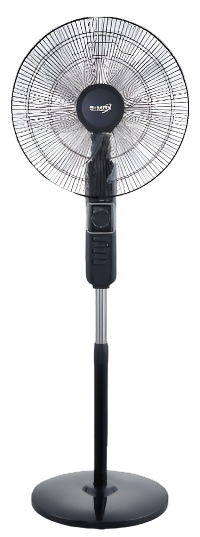 G-MAX Stand Fan 18Inch, Black