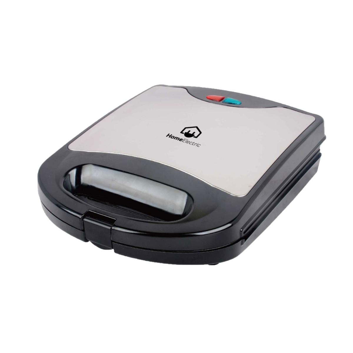 HG-278/HomeElectric grill cool touch housing stainless steel space saving anti slip 1000 watt GRILL / SILVER / 1000 WATTS