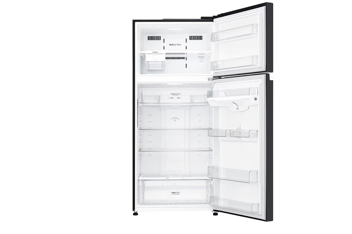 LG Top Mount Refrigerator A++, Smart Inverter, 547Lit, Black Glass