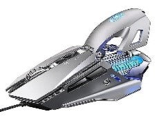 T96/iMICE 7 Keys 7200 DPI USB Mechanical Gaming Counterweight Macro Programming RGB Lighting Effect Gaming / Black / N/A