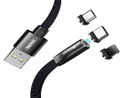 Remax Flag Series 2.1A 3 In 1 Magnetic Charging Cable