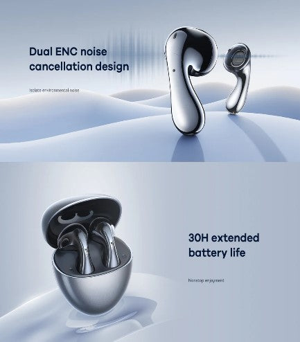 REMAX Cozy buds Yuhia Series Dual Enc, Wireless Earbuds For Music & Call 5.4 Bluetooth