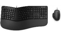 Microsoft Ergonomic Wired Usb Desktop Keyboard & Mouse