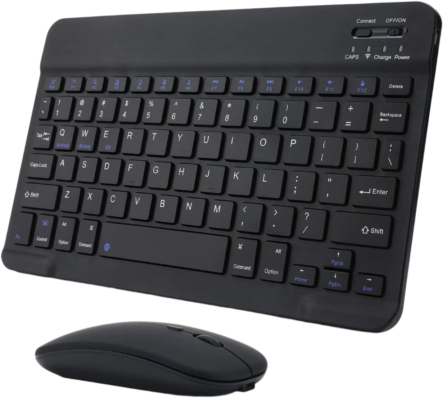GBT Ultra-thin Wireless Keyboard and Mouse Combo Set, Rechargeable Portable for Mobile Phone