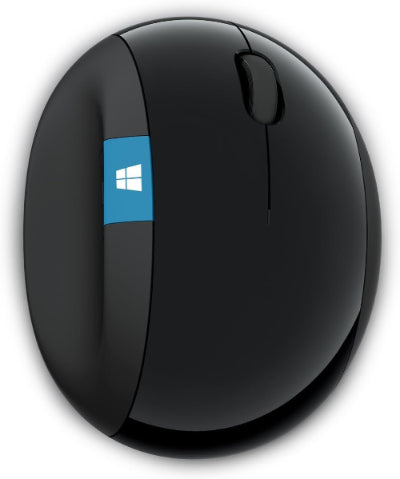 Microsoft Sculpt Ergonomic Wireless Mouse, Right-hand RF, Black